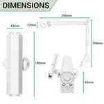 Overhead Fire Door Closer Universal Reversible Push or Pull Side - Power Size 3 - White - tradefit - 3