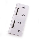 Steel Butt Hinges 1838 Fixed Pin Pattern - 102x67x2mm - Polished Chrome Plated - Pair - EXCLUDING Screws - tradefit - 8