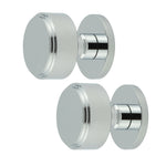 Temara Polished Chrome Mortice Door Knob - tradefit - 1