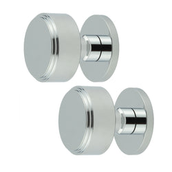 Temara Polished Chrome Mortice Door Knob - tradefit
