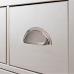 Victorian Drawer Pull - 91x41mm - 76mm Centres - Satin Nickel - tradefit - 4