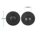 Olbia Bathroom Turn and Release - Matt Black - Set - tradefit - 2