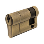 5 Pin 45mm [30+5+10mm] Single Cylinder - Master Keyed - Satin Antique Brass - tradefit - 1