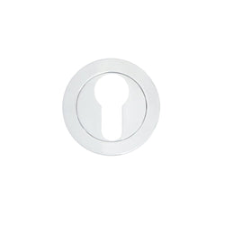 Euroda - Plus Euro Profile Escutcheon - 50x8mm - Polished Chrome - FD30/60 - tradefit