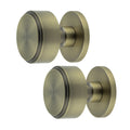 Temara Antique Brass Mortice Door Knob