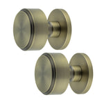 Temara Antique Brass Mortice Door Knob - tradefit - 1