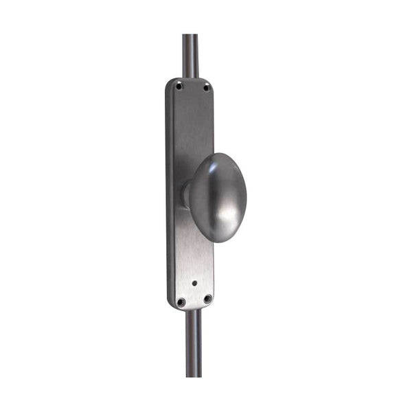 Locking Espagnolette French Door Bolt - Satin Chrome - tradefit - Featured Image