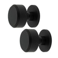 Temara Matt Black Mortice Door Knob