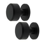 Temara Matt Black Mortice Door Knob - tradefit - 1