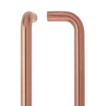 Bolt Fix Fire Rated Pull Handle - 19 x 425mm - PVD Bronze - tradefit - 1