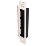 Mortice Lock Strike Plate - Satin Nickel - tradefit - 1