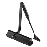 Commercial Grade Fire Door Closer - Power Size 2 - 4 - Door Weight To 80kg - CE Marked - Black - tradefit - 1