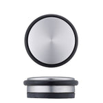 Heavy Duty Portable Puck Door Stop - 110mm - Satin Chrome - tradefit - 1