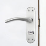 Nola Polished Chrome Door Handle Pack - 64mm Bathroom - tradefit - 5