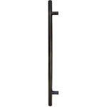 Guardsman Entrance Pull Handle - Bolt Fix - 800 x 32mm 600mm c/c - Matt Black - tradefit - 2