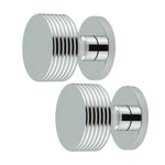 Tangier Polished Chrome Mortice Door Knob - tradefit - 1