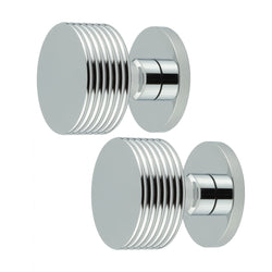 Tangier Polished Chrome Mortice Door Knob - tradefit