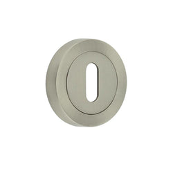 Keyhole Escutcheon - Satin Nickel - tradefit