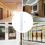 Plain Finger Plate - 425 x 75 x 3mm - Radius Corners - Satin Aluminium - tradefit - 6