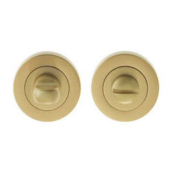 Bathroom Turn and Release - Satin Brass - tradefit