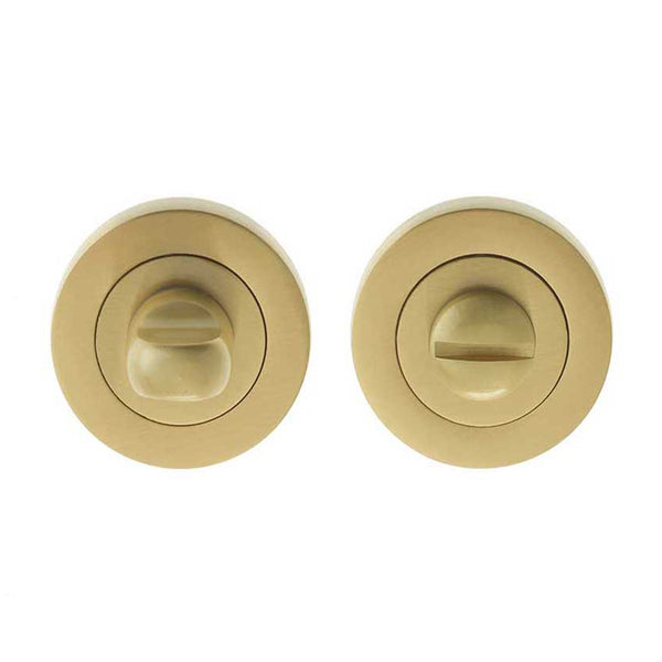 Bathroom Turn and Release - Satin Brass - tradefit - Featured Image