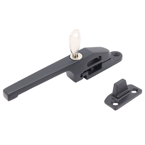 Locking Window Fastener - 142mm - Matt Black - tradefit - Featured Image