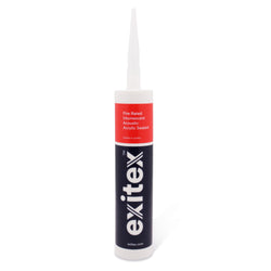 Fire Rated Intumescent Acoustic Acrylic Sealant - 310ml - White - tradefit