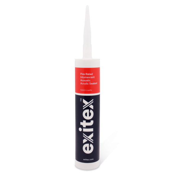 Fire Rated Intumescent Acoustic Acrylic Sealant - 310ml - White - tradefit - Featured Image