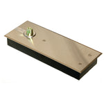 Single Action Floor Spring Door Closer - Size 3 - Severe Duty - Satin Stainless Steel - tradefit - 1