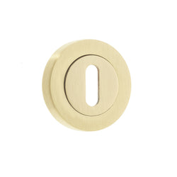 Keyhole Escutcheon - Satin Brass - tradefit