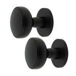 Martil Matt Black Mortice Door Knob - tradefit - 1