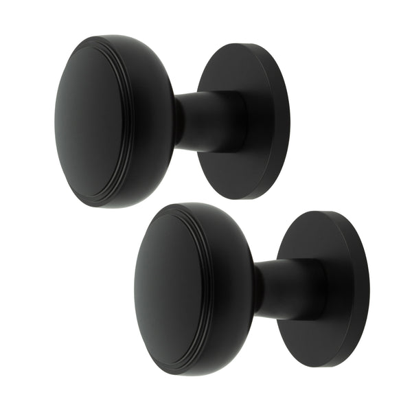 Martil Matt Black Mortice Door Knob - tradefit - Featured Image