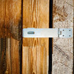 Safety Pattern Hasp & Staple - 6 inch - Zinc - tradefit - 6
