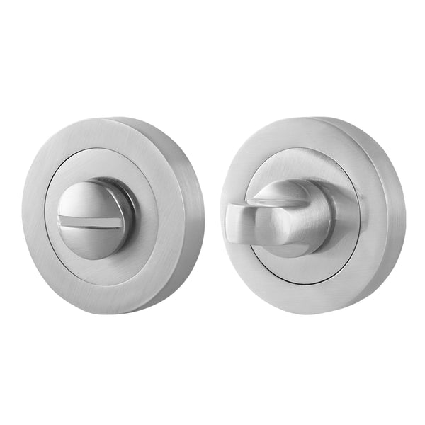 Olbia Satin Nickel Bathroom Turn & Release - tradefit - Featured Image