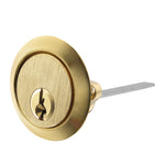 5 Pin Rim Cylinder - Master Keyed - Satin Brass - tradefit - 1