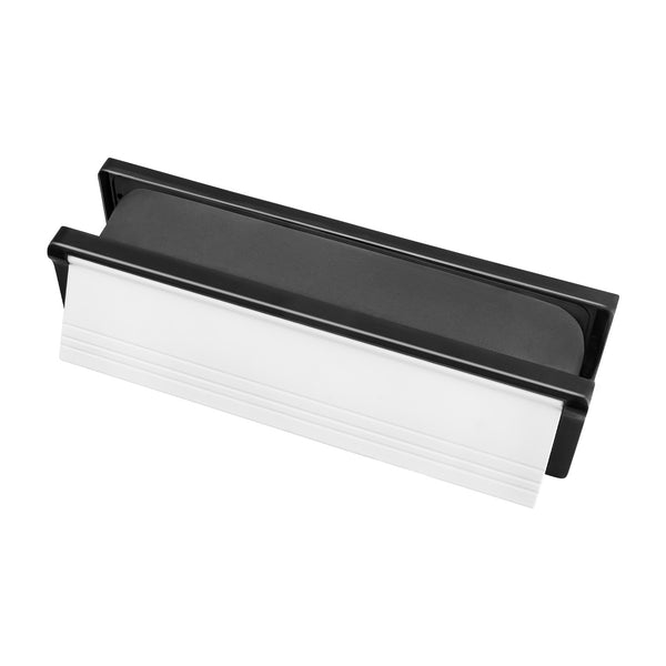 FD30/60 Fire Rated Telescopic Draught Proof Letter Plate - 300mm - White - tradefit - Featured Image