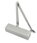 Commercial Grade Fire Door Closer - Power Size 2 - 4 - Door Weight to 80kg - CE Marked - Silver - tradefit - 1