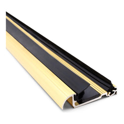 FD30 Fire Door Threshold - 914mm - 44mm Inward Opening Doors - Gold - tradefit