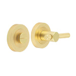 Dumont Bathroom Turn and Release - Satin Brass - 50mm - tradefit - 1