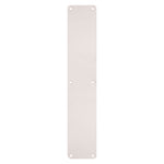 Door Finger Push Plate - 400x75mm - Satin Stainless Steel - tradefit - 1