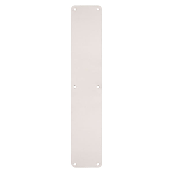 Door Finger Push Plate - 400x75mm - Satin Stainless Steel - tradefit - Featured Image