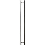 Guardsman Entrance Pull Handles - Back To Back Fix - 1800 x 32mm 1600mm c/c - Matt Black - tradefit - 2