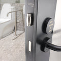 DIN Lift to Lock - 72mm Centres 60mm Backset - Black - tradefit