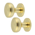 Martil Satin Brass Mortice Door Knob