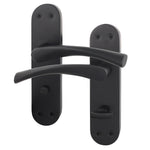 Nola Black Door Handles - Bathroom - tradefit - 1