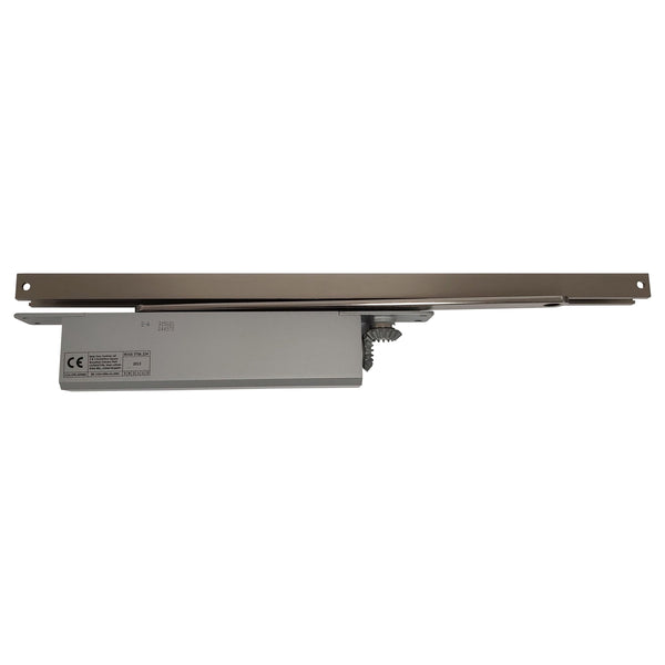 Concealed Cam Action Door Closer - Power Size 2 - 4 - Satin Nickel - tradefit - Featured Image