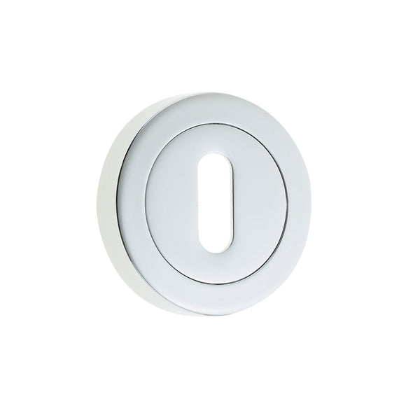 Keyhole Escutcheon - Polished Chrome - tradefit - Featured Image