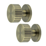 Nador Antique Brass Mortice Door Knob - tradefit - 1