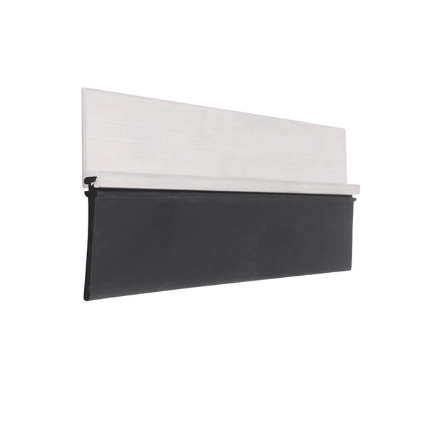 Garage / Industrial Door Seal - 30mm Carrier - 30mm Blade - 3000mm - Mill Aluminium - tradefit - Featured Image