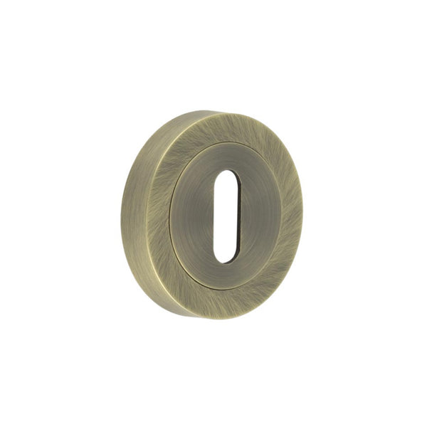 Keyhole Escutcheon - Antique Brass - tradefit - Featured Image
